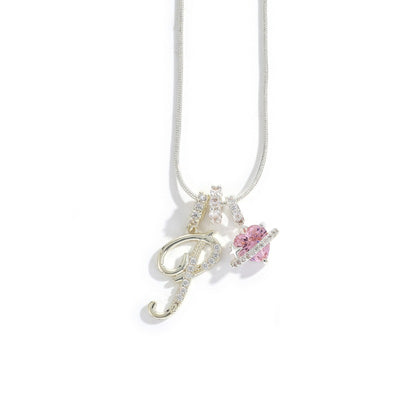 Elegant necklace with a heart pendant