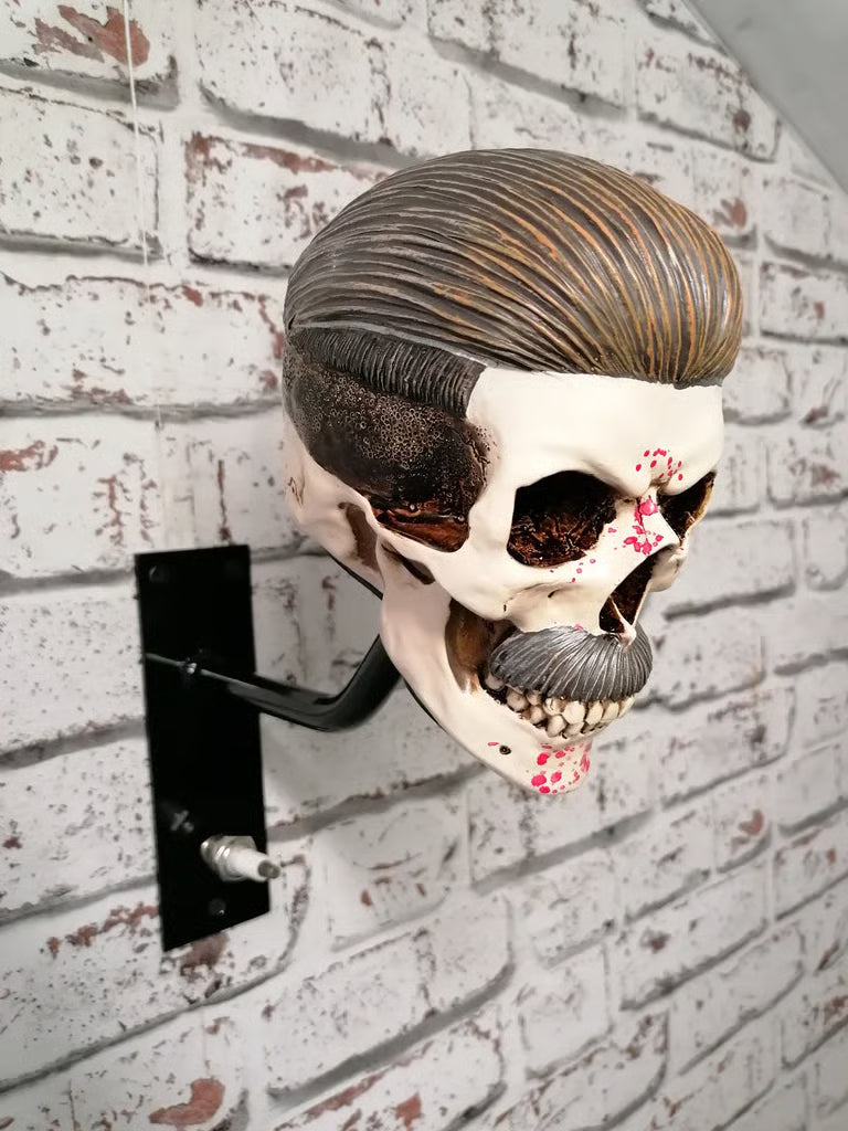 ๐ SkullRack โ Helmet and Jacket Holder