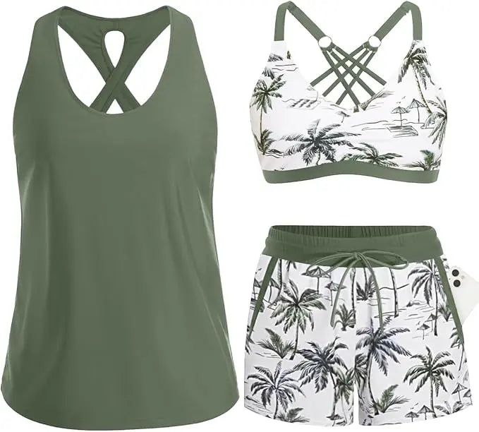Vibrant Summer Tankini