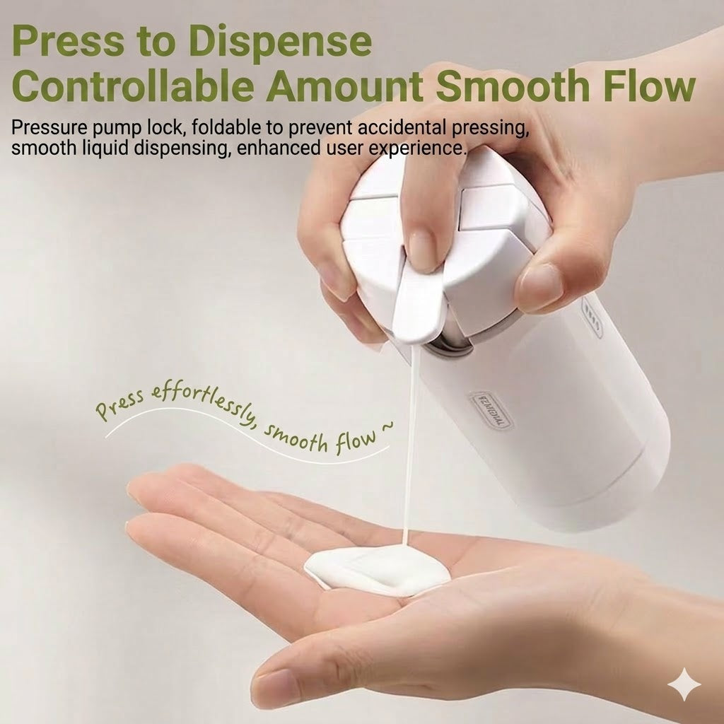 Portable 4-in-1 Travel Dispenser