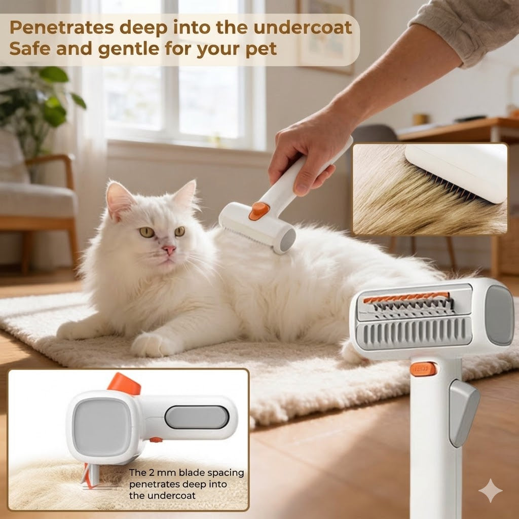 2-in-1 Pet Dematting Brush