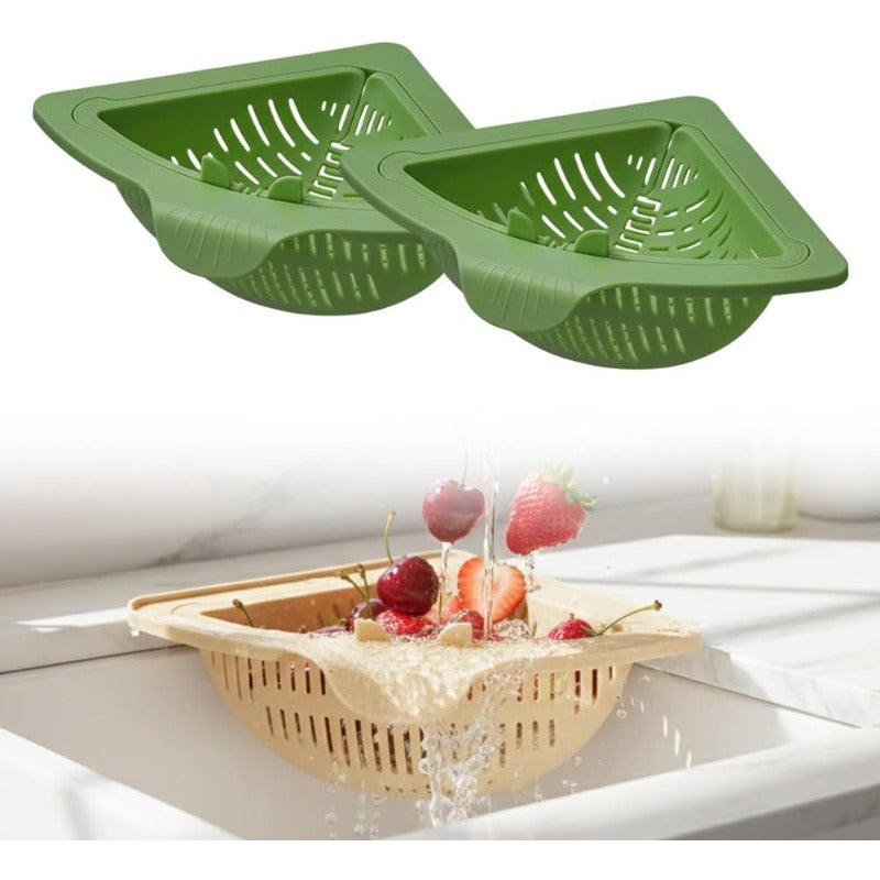 Magnetic Corner Sink Strainer – Sink Strainer Waste Basket