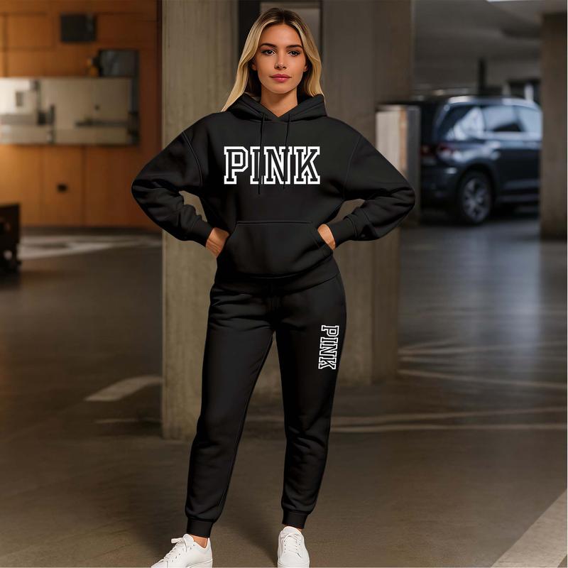 Oversized Unisex Tracksuit – Basic Hoodie & Joggers Set for Men & Women