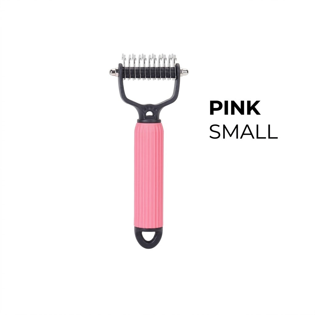 Double-Sided Pet Brush for Grooming