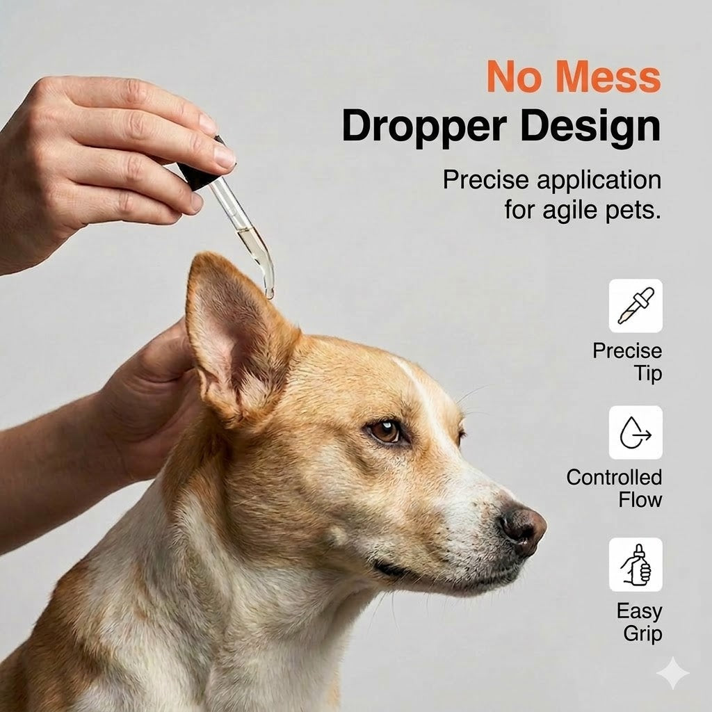 Mild Ear Drops for Dogs – For Daily Care