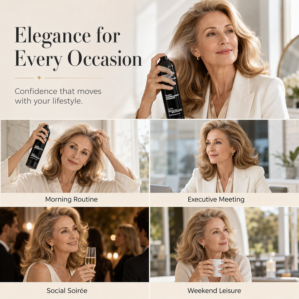 Light and refreshing styling spray