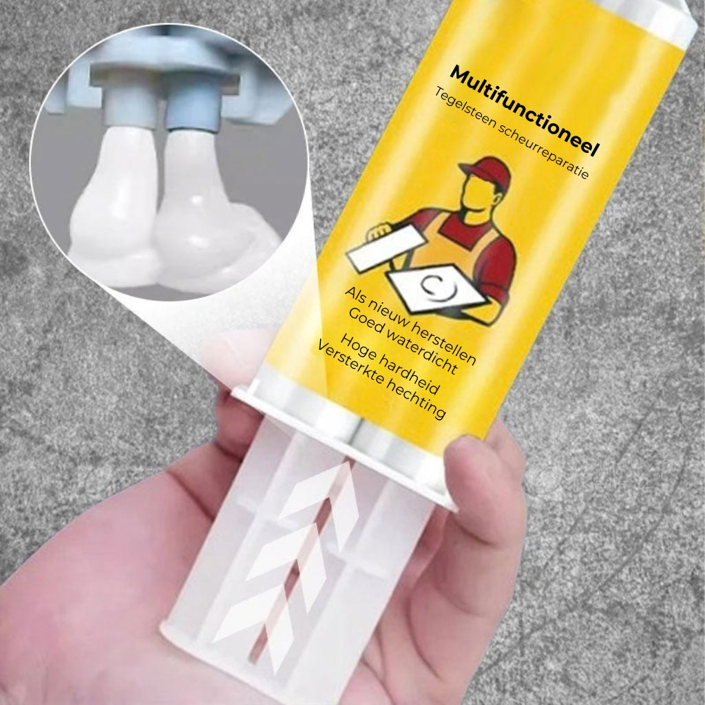 Tile Repair Kit – Restore Cracks & Chips Like New – Waterproof & Colorfast – For Ceramic, Stone & Porcelain