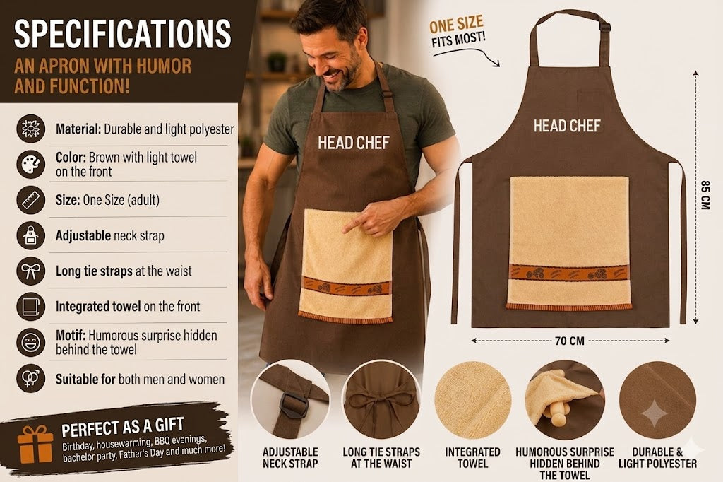 π¨βπ³ The Chef's Secret β This Apron Will Amaze Your Guests! π