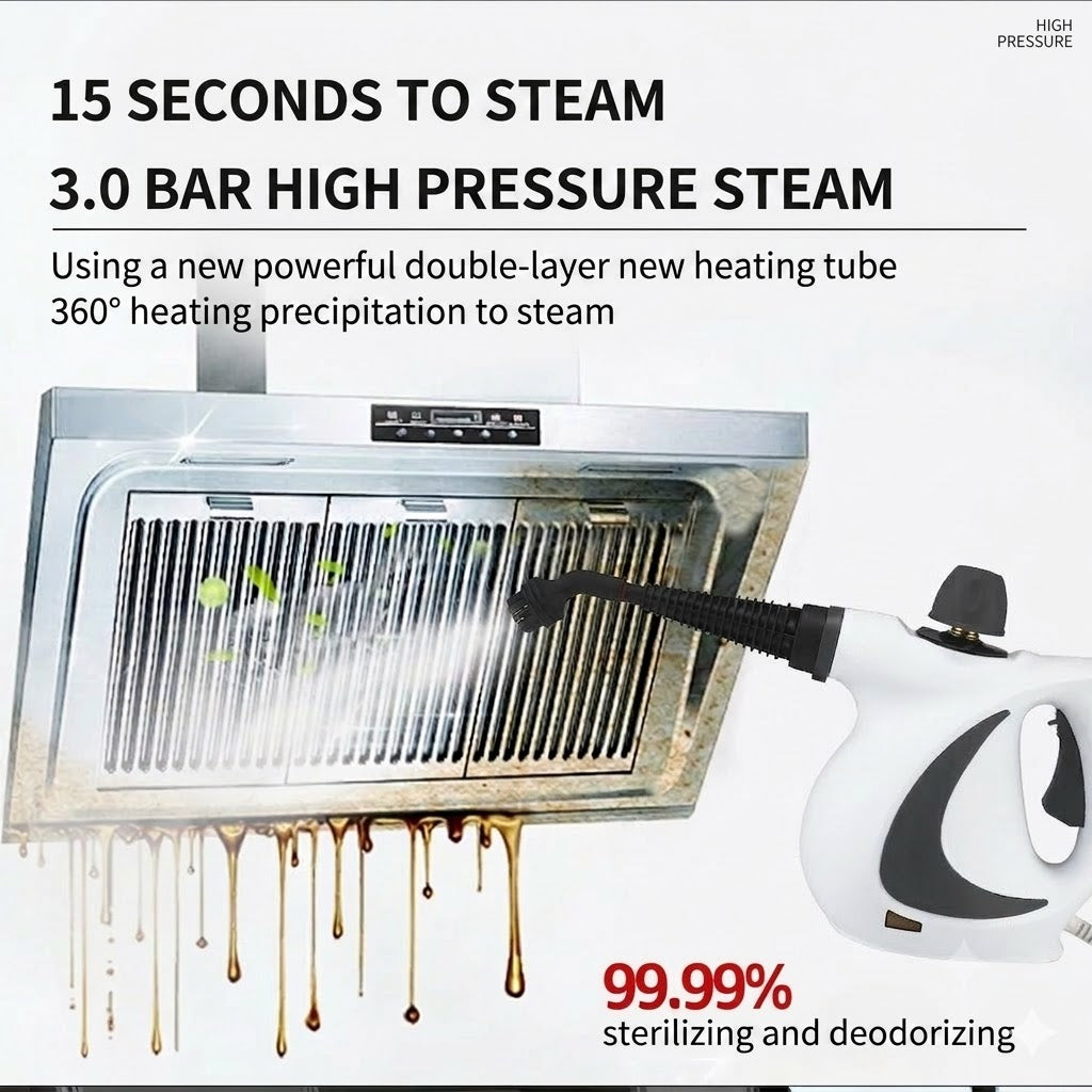 Steam Cleaner – Powerful Handheld Steam Cleaner for Deep Cleaning