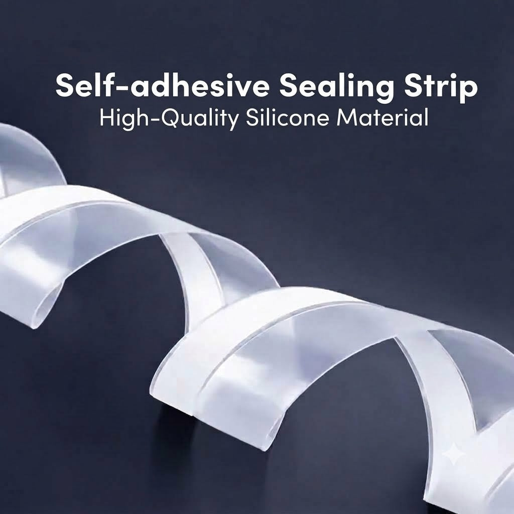 5m Door Weather Stripping Seal Strip – Effective Protection Against Dust, Insects, and Noise