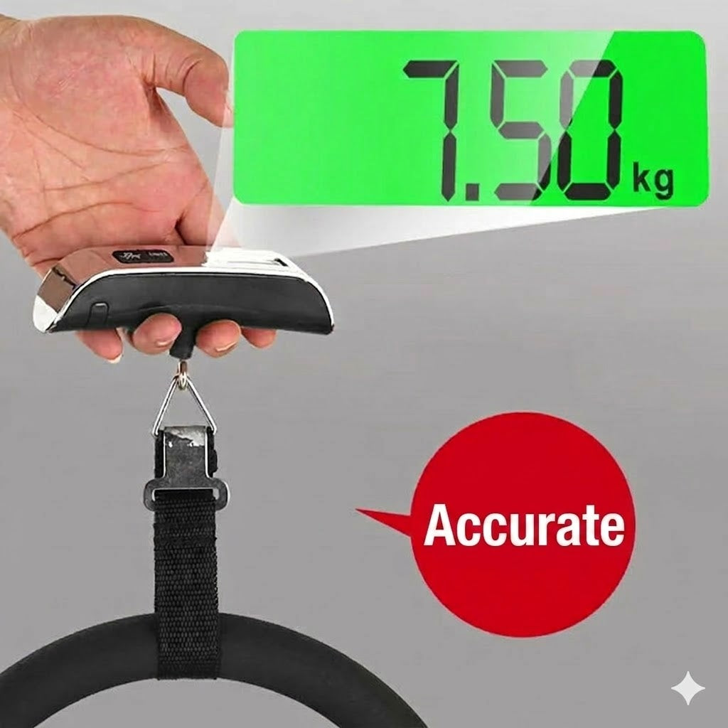 Portable Luggage Scale with LCD Display