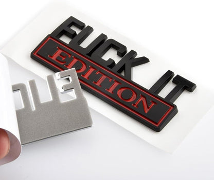 Funny Car Emblems