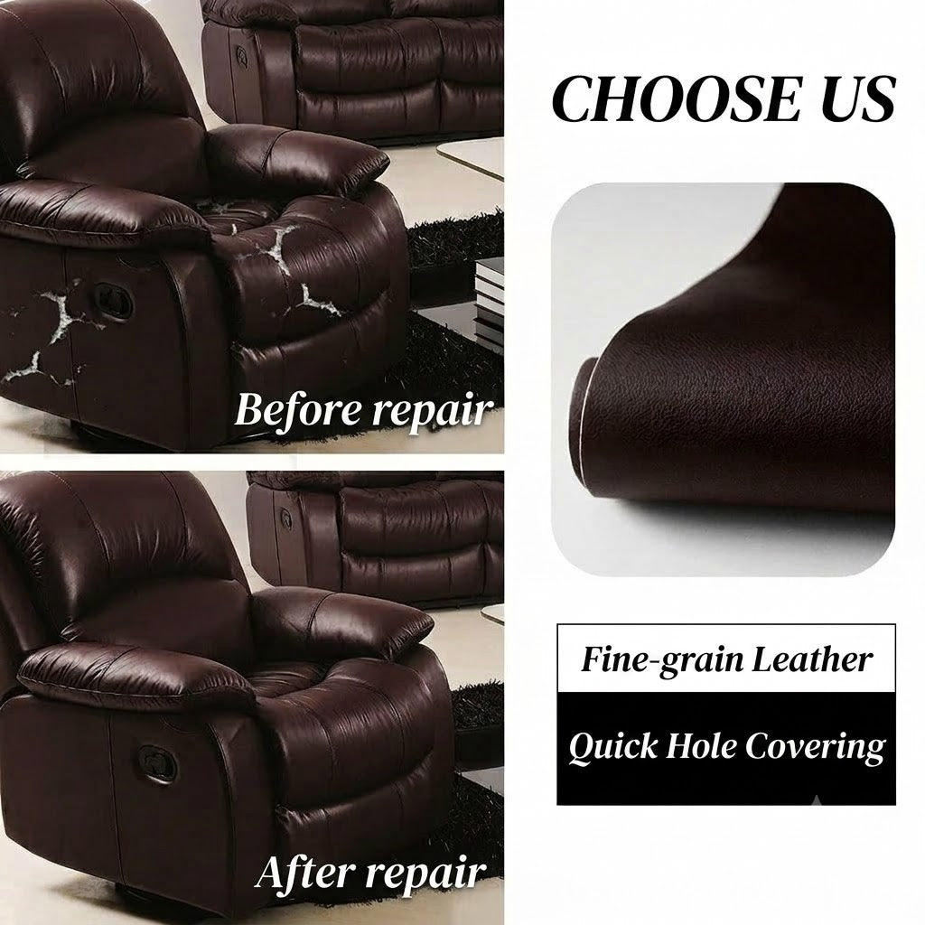 🛋️ Self-Adhesive Leather Repair Kit