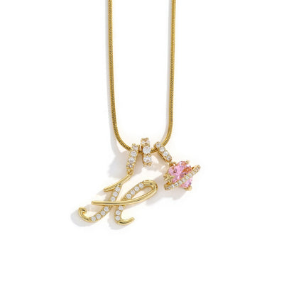 Elegant necklace with a heart pendant