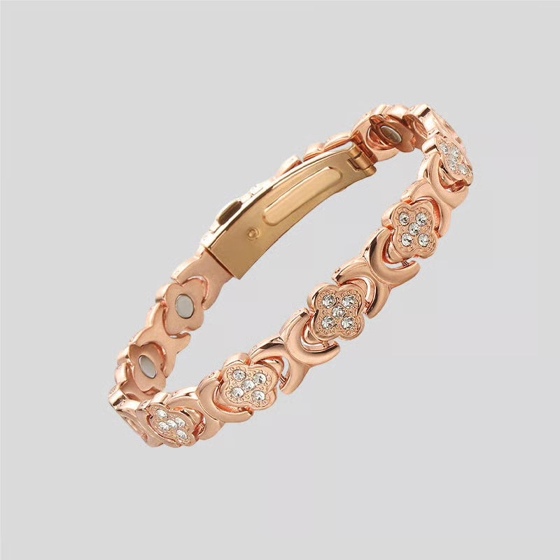 Copper Flower Bracelet