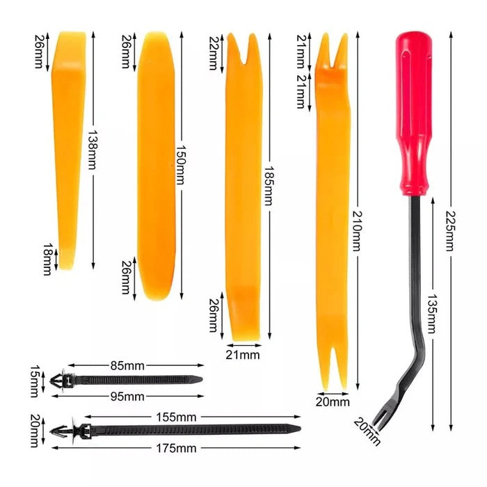 725-Piece Car Fastener Kit