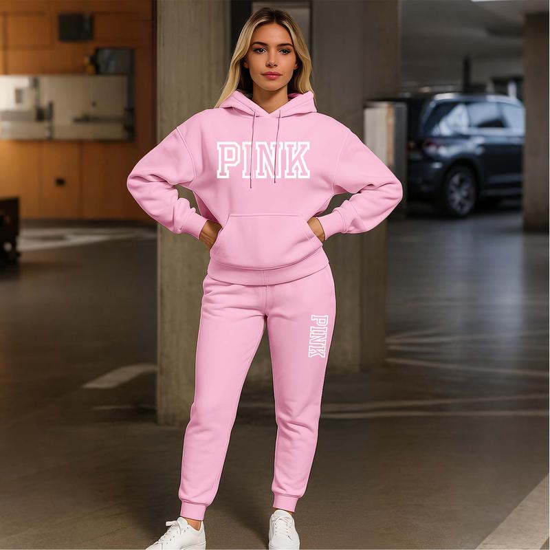 Oversized Unisex Tracksuit – Basic Hoodie & Joggers Set for Men & Women