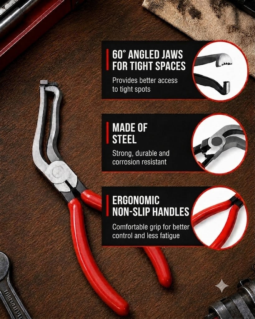 ProReach 5-Piece Electrical Connector Disconnect Pliers Set – Specialized Automotive & Electrical Tool