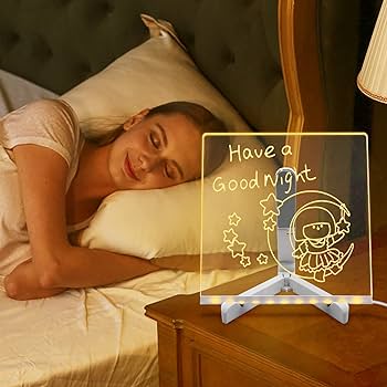 DoodleGlow™ Magic LED Drawing Board - Glowing Drawing Tablet for Kids (Incl. Markers & Stencils)