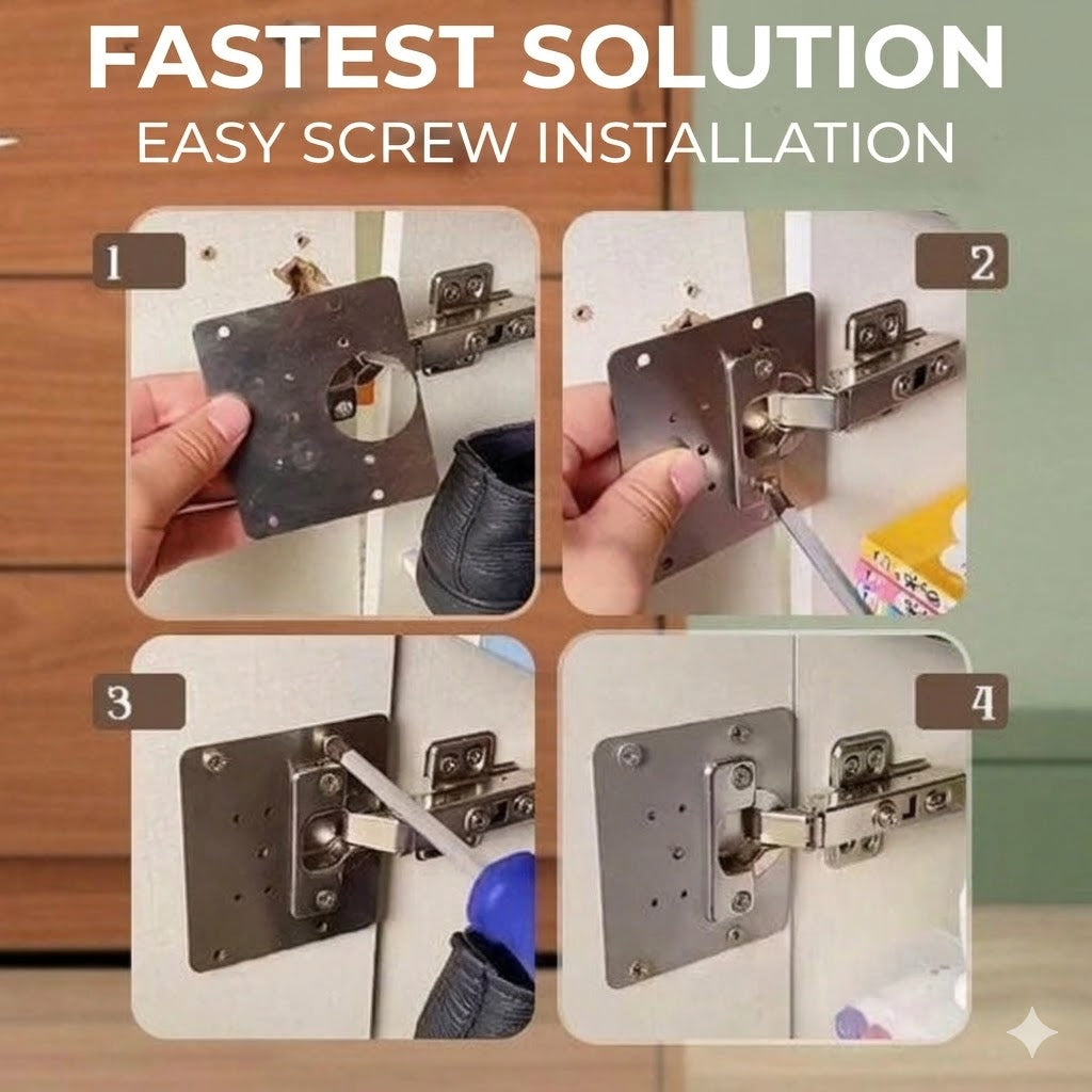 Professional Cabinet Hinge Repair Kit