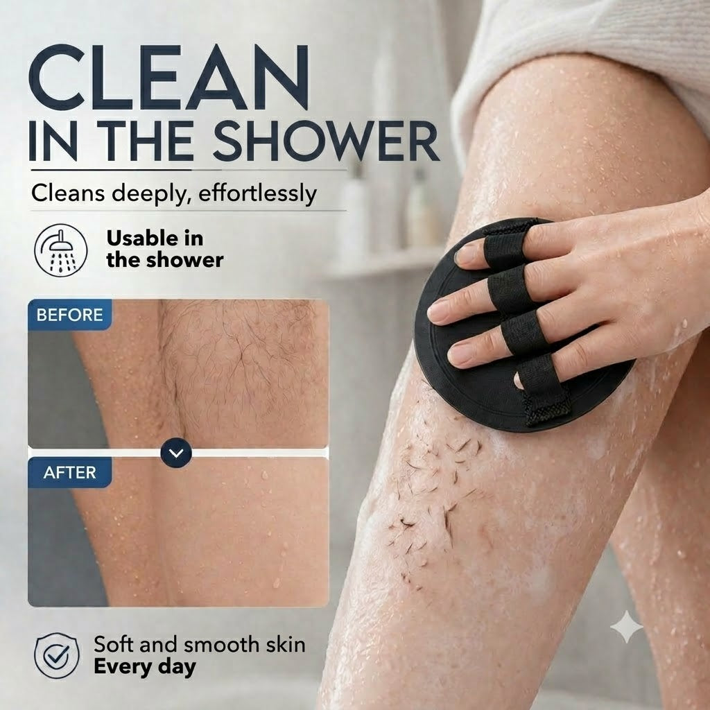 ⭐ Limited Time Offer – The most popular exfoliating gloves of 2026! 🚿 (1 Set of 2 Pieces)