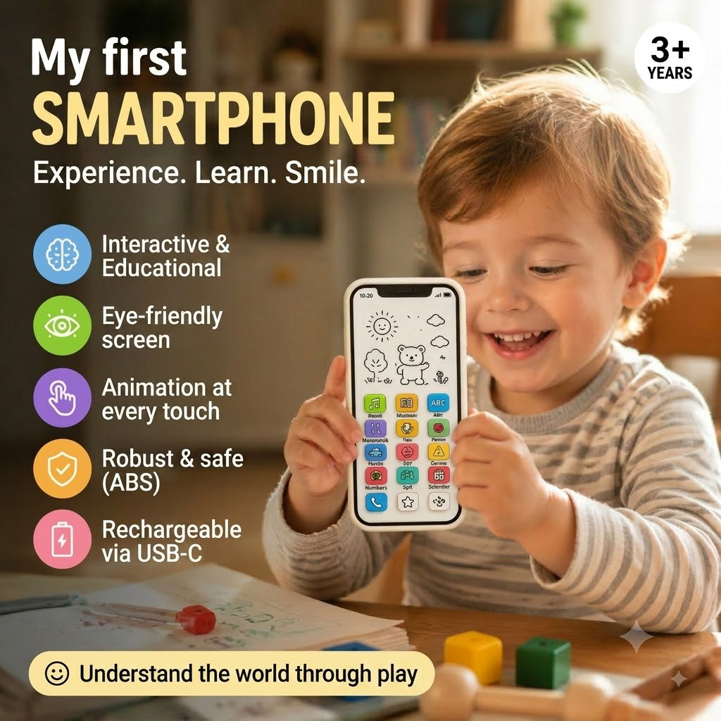 π₯π’ 50% OFFπ± Kids' Learning Smartphone | Play & Learn, Eye-Friendly Design β The Ideal Choice for Early Education β¨πΆ
