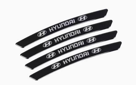 3D Metal Stickers for Car Tires / Wheel Rims