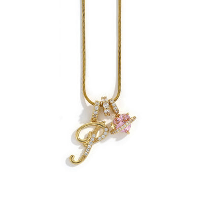 Elegant necklace with a heart pendant