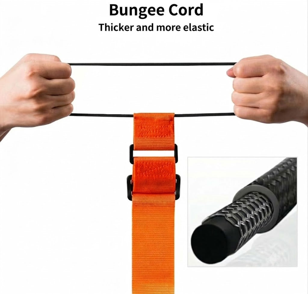 2-Pack Multifunctional Luggage Straps