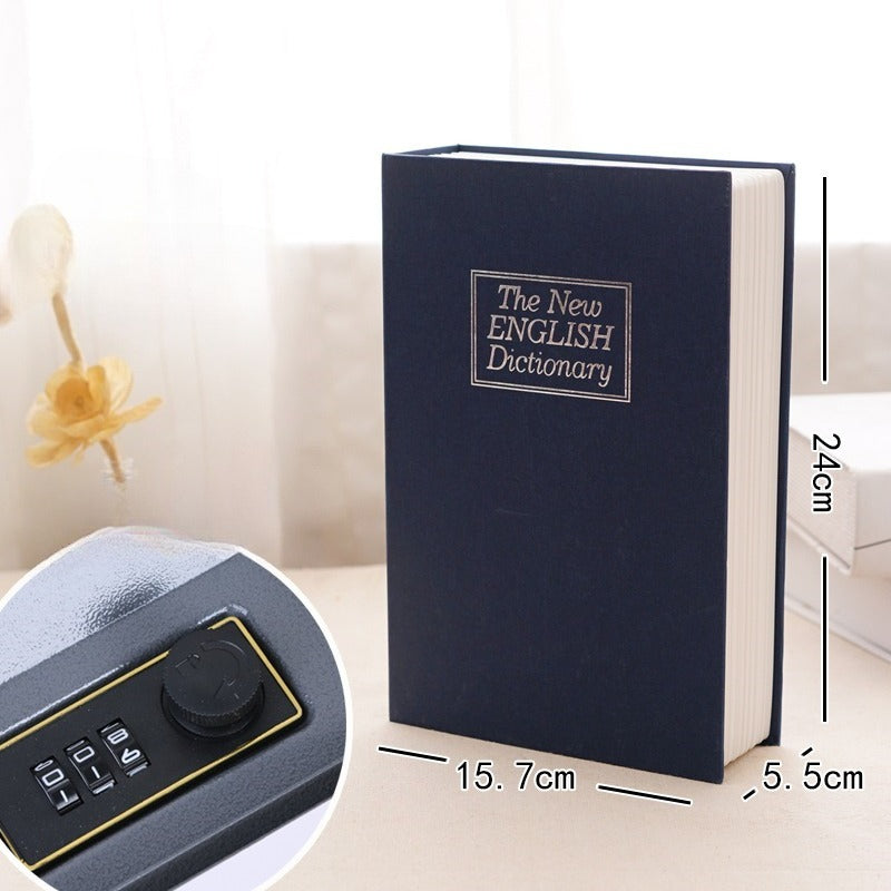 Discreet Book Safe with Key Lock