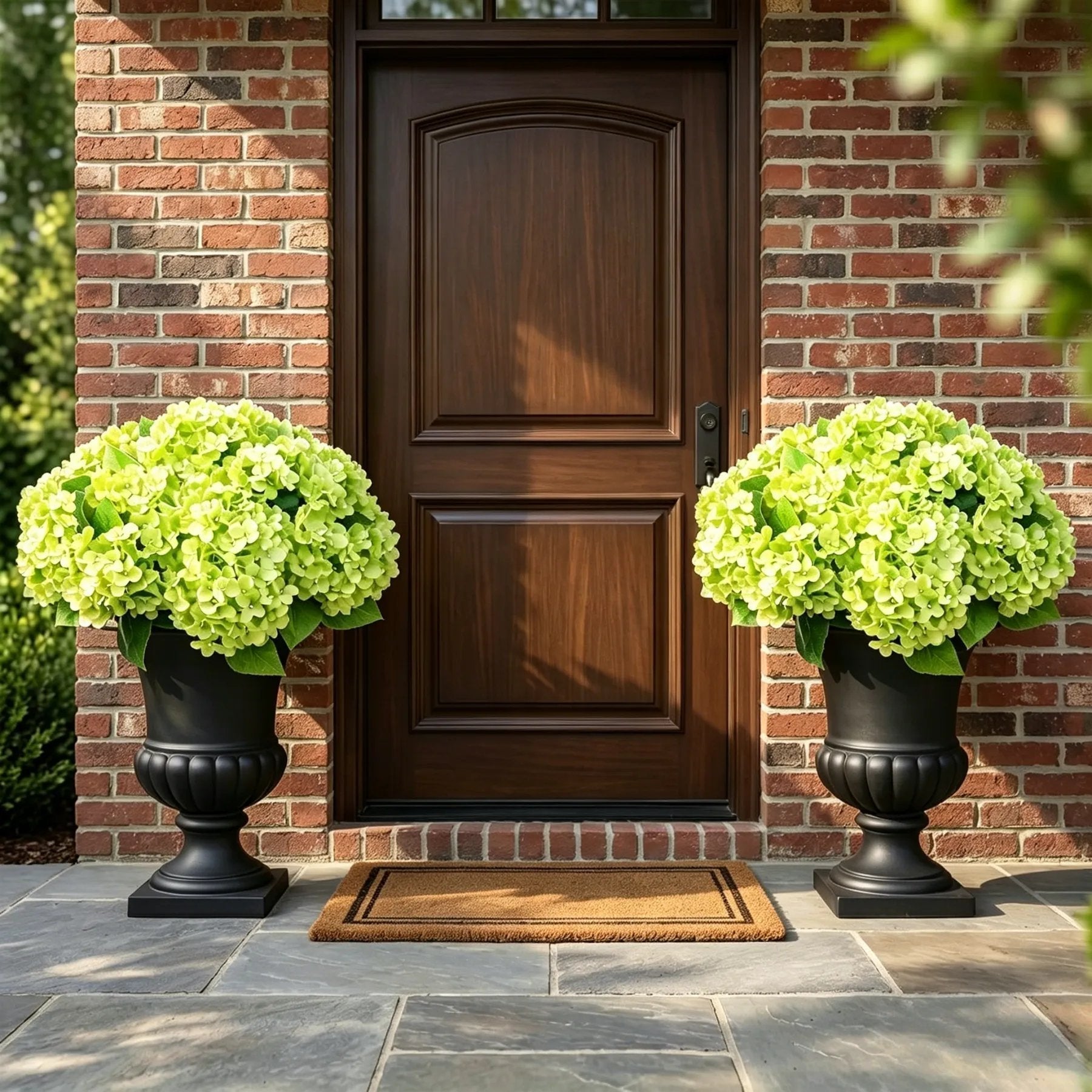 🌼Artificial Hydrangea for Outdoors – UV-Resistant, Waterproof & Wind-Resistant 💐