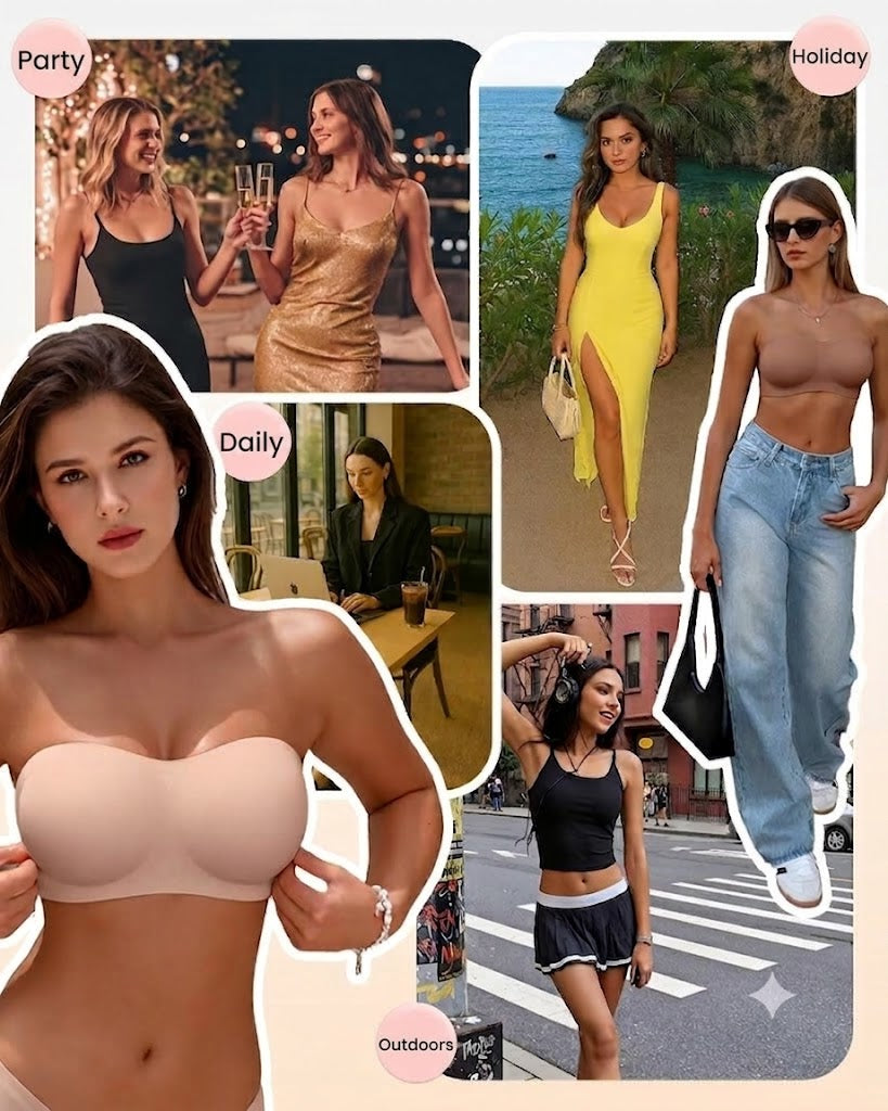Strapless Push-Up Bra