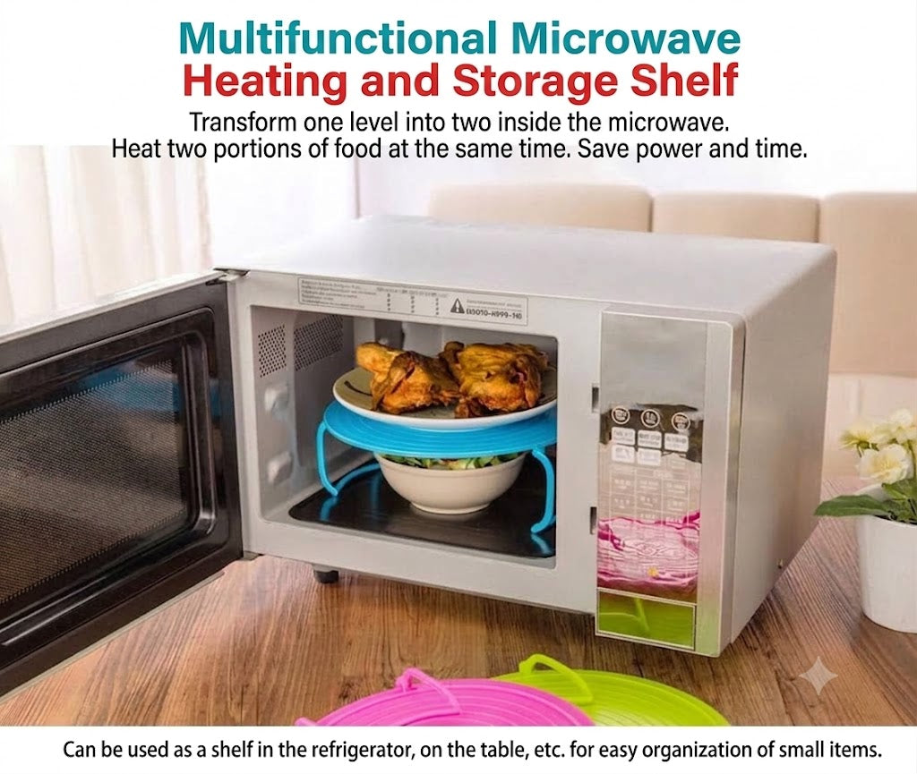 Collapsible Microwave Tray