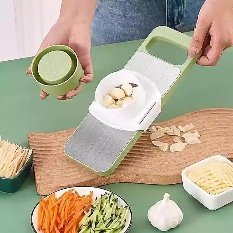 6-in-1 SafePrep Mandoline Slicer & Grater