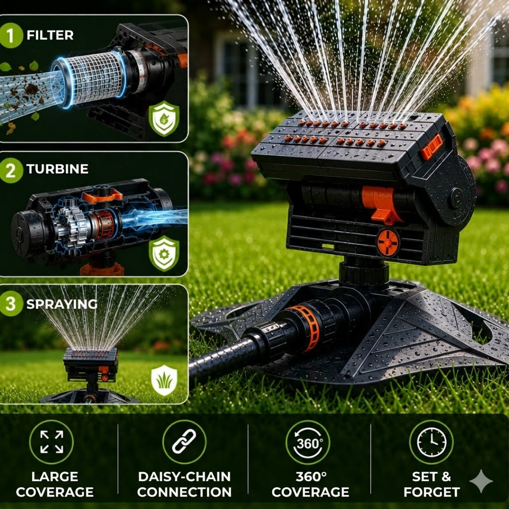 Adjustable Oscillating Sprinkler