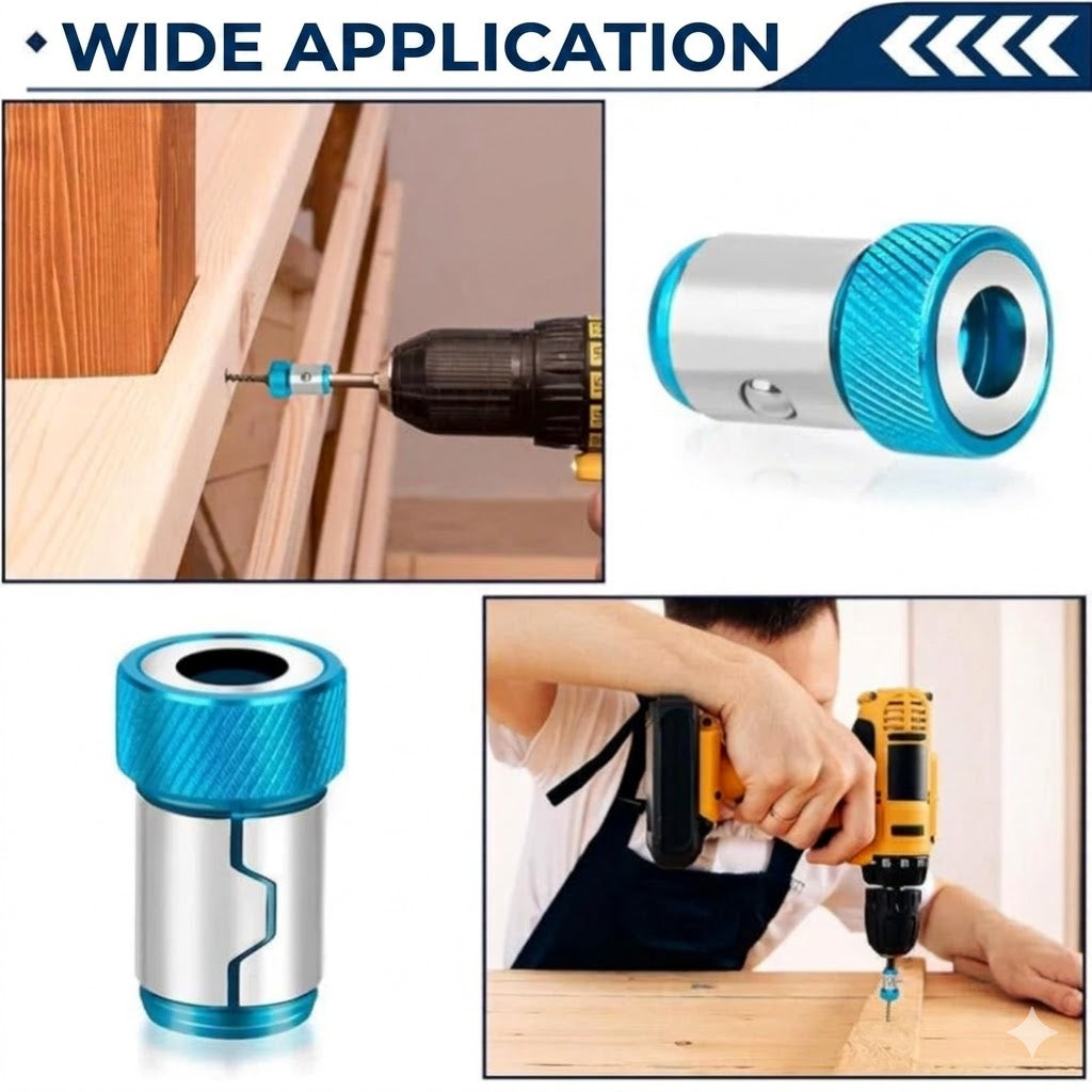 Universal Magnetic Ring for Screwdriver Bits – Set of 3 pieces