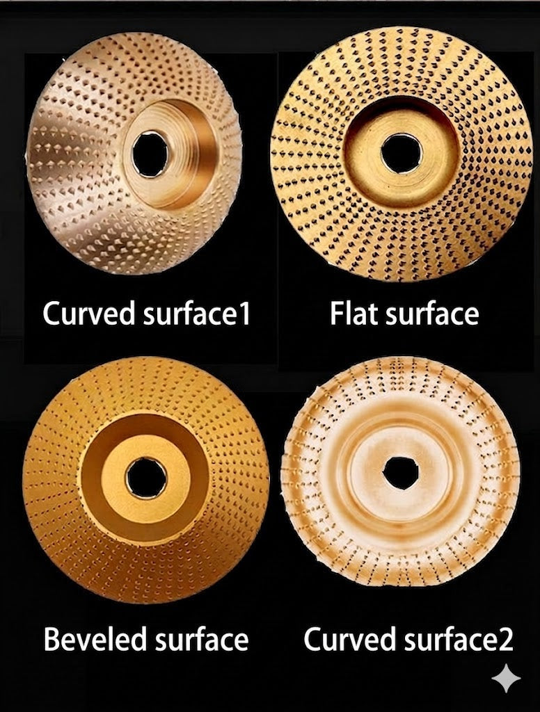 ⚙️ Grinding Discs for Woodworking – Fast Cutting, Sharp and Durable, Suitable for Angle Grinders