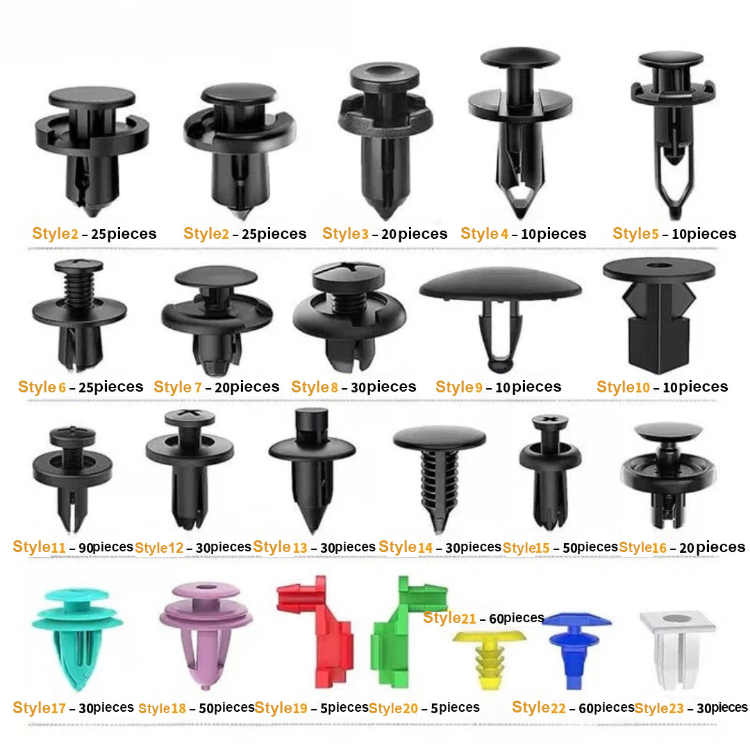 725-Piece Car Fastener Kit
