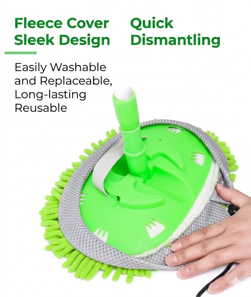 Telescopic car wash mop