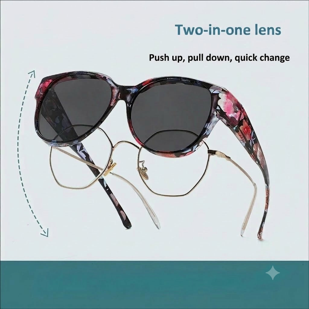 ๐ถ New Oversized Cat-Eye Sunglasses โ Polarized Lenses & UV400 Protection