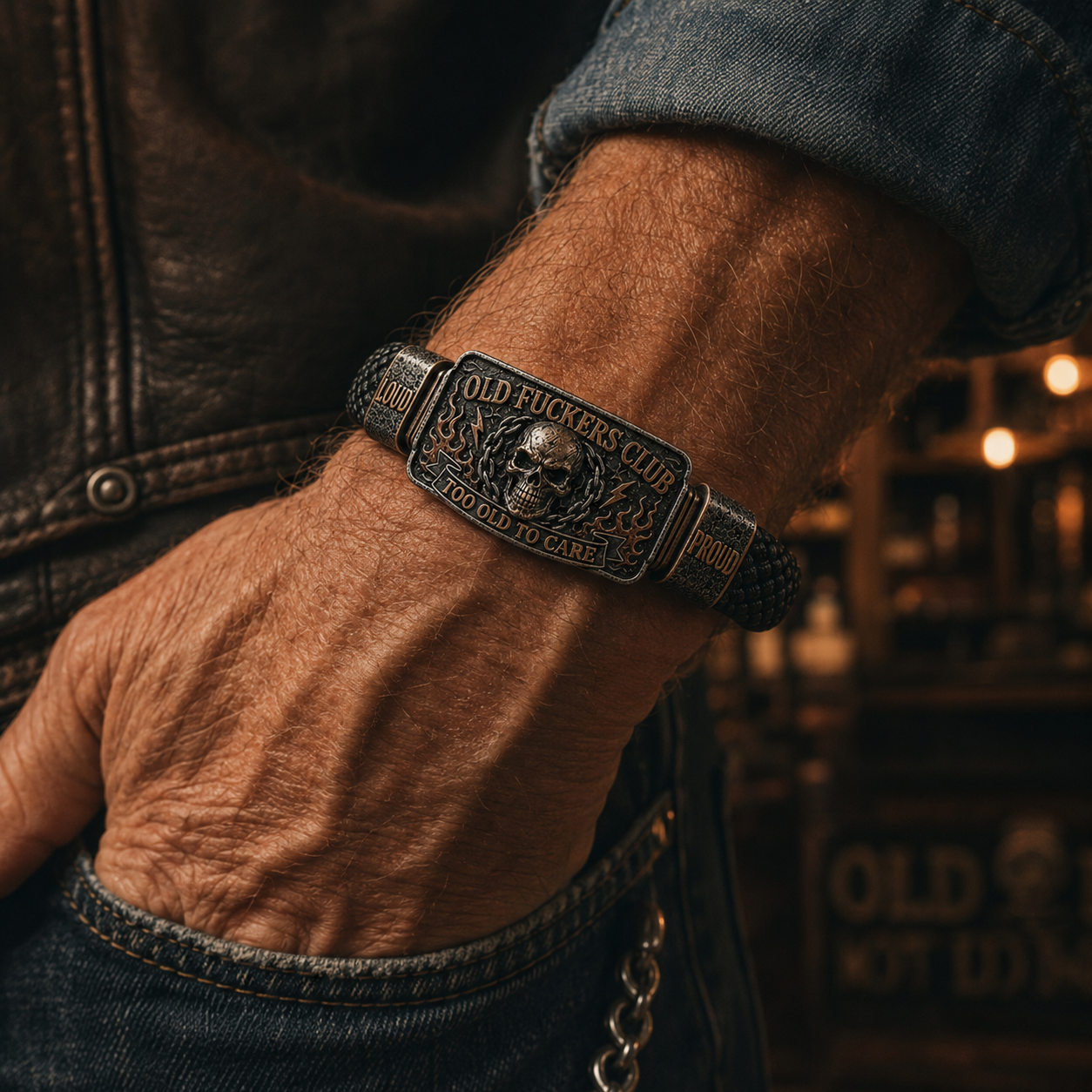 ☠️ Old Guys Club & Wild & Free 🪓 | 2026 Limited Edition Vintage Bracelet