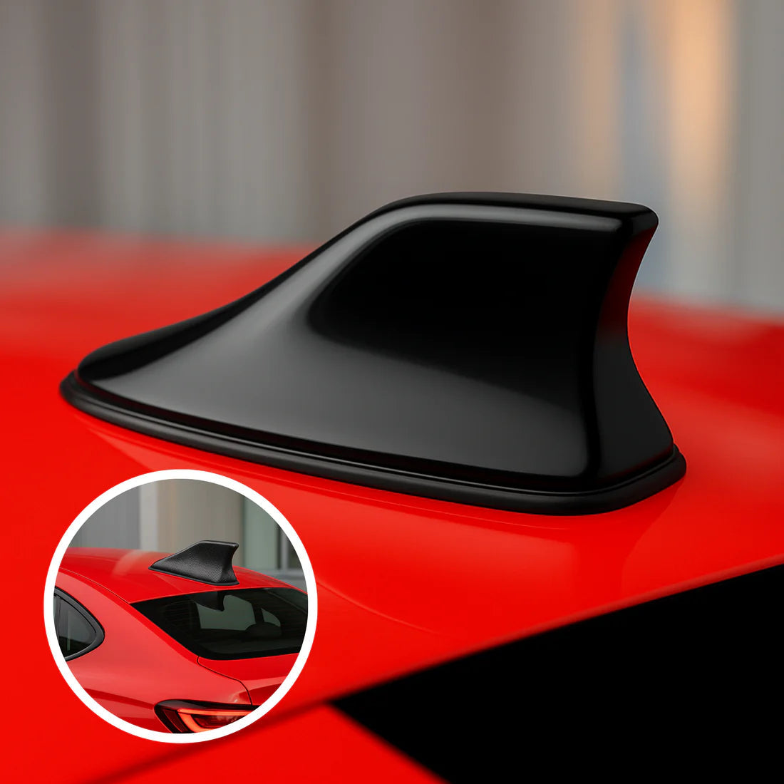 Shark Fin Car Antenna Amplifier - Improved Radio Reception