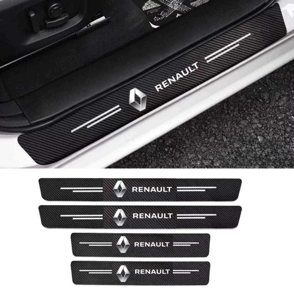 π Car Logo Door Sticker: 1 Set (4 Doors)
