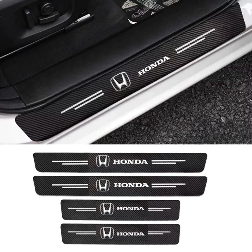 π Car Logo Door Sticker: 1 Set (4 Doors)