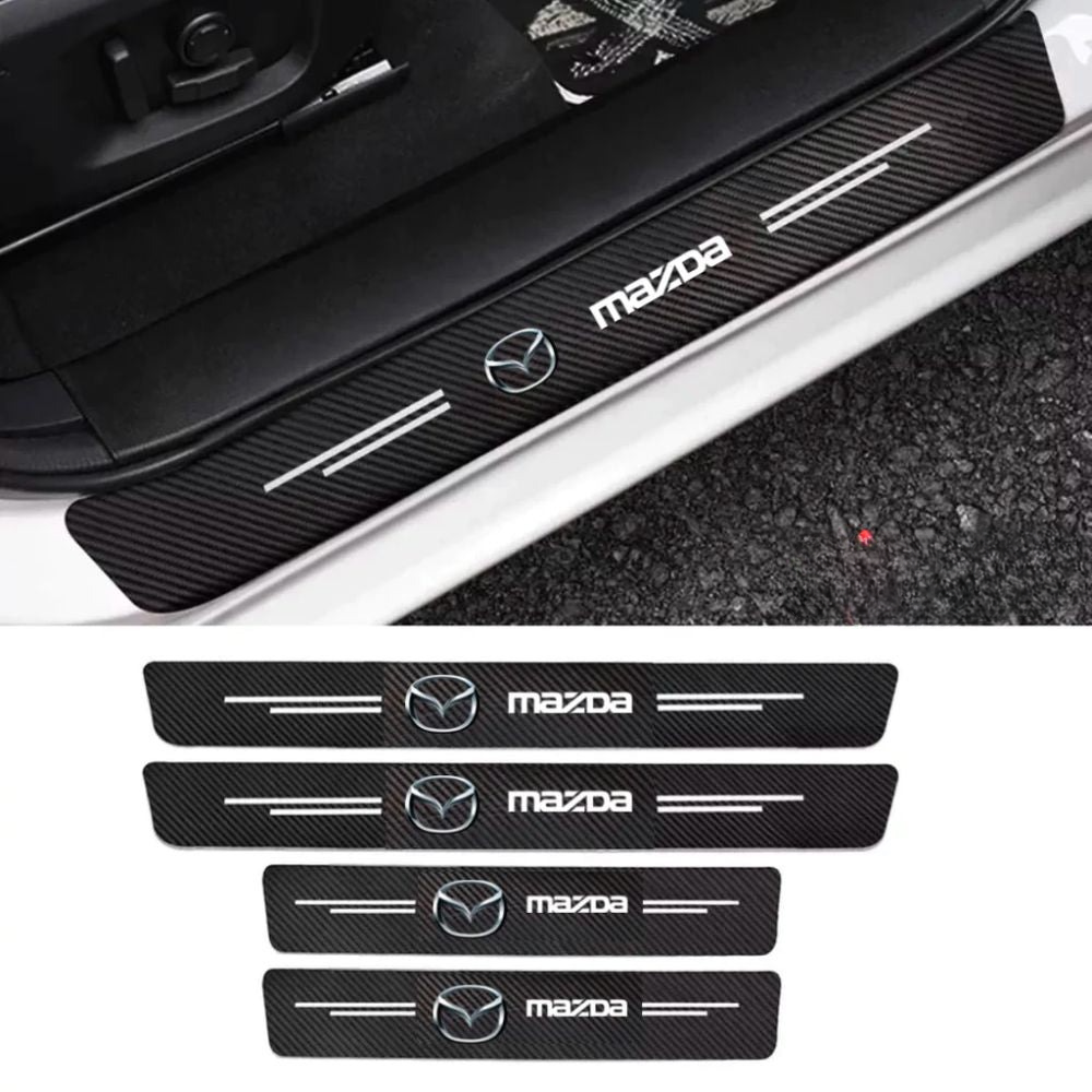 π Car Logo Door Sticker: 1 Set (4 Doors)