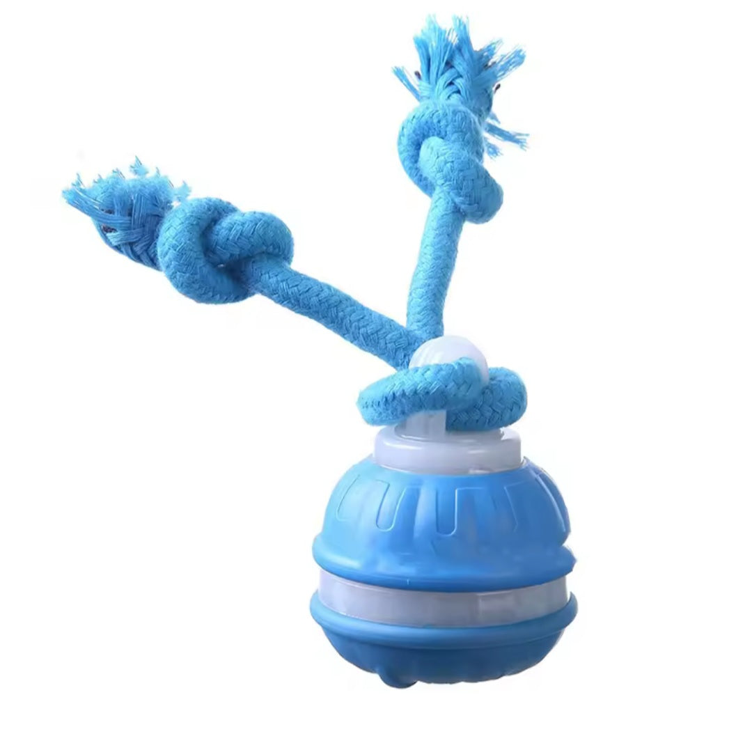 Interactive Dog Ball – Rubber Play & Treat Ball for Boredom Relief
