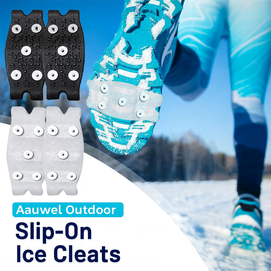 Anti-Slip Shoe Spikes with 5 Studs