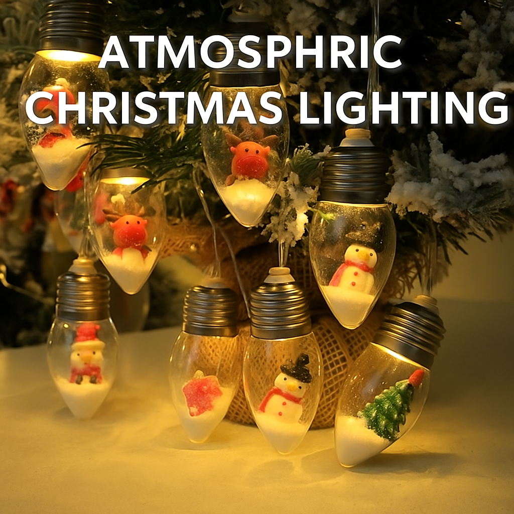Atmospheric String Lights for Indoor & Outdoor Use (Warm White)