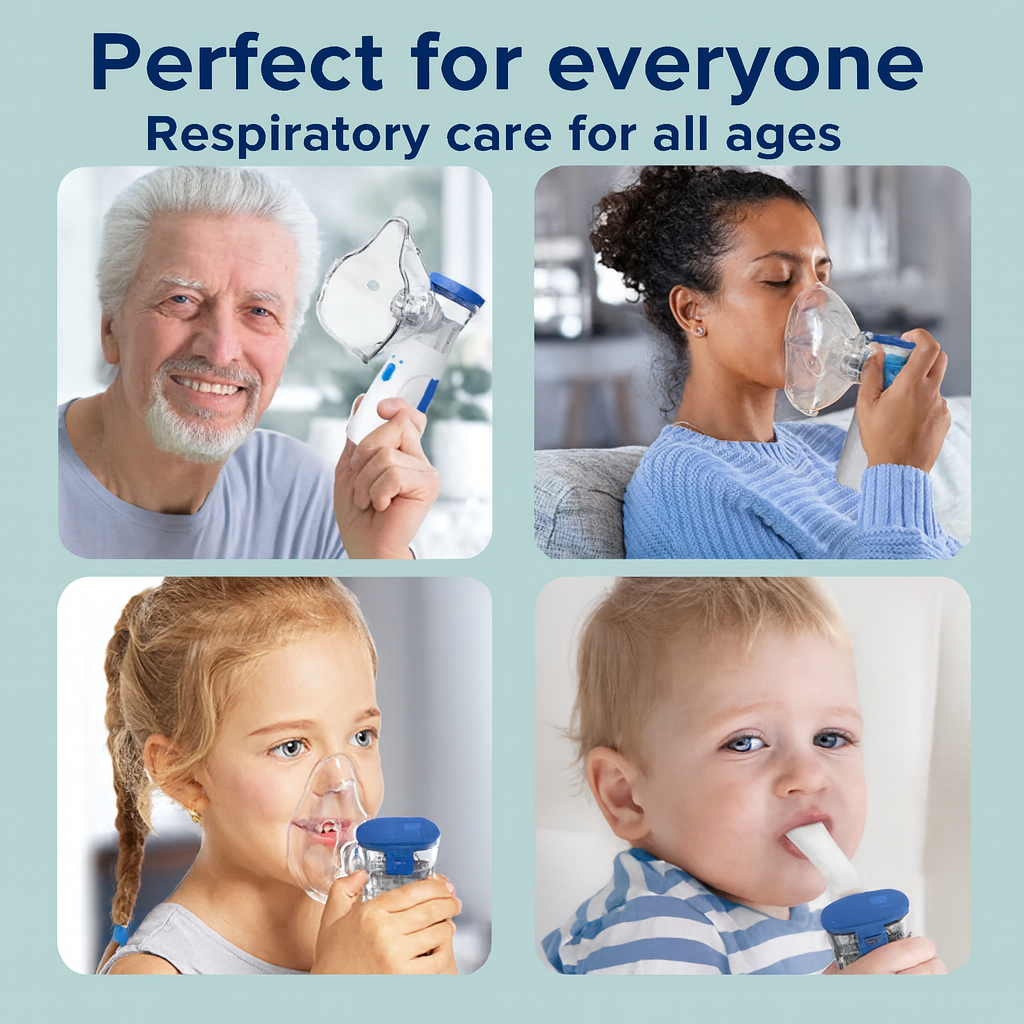 Airomed™ – Portable Mesh Nebulizer