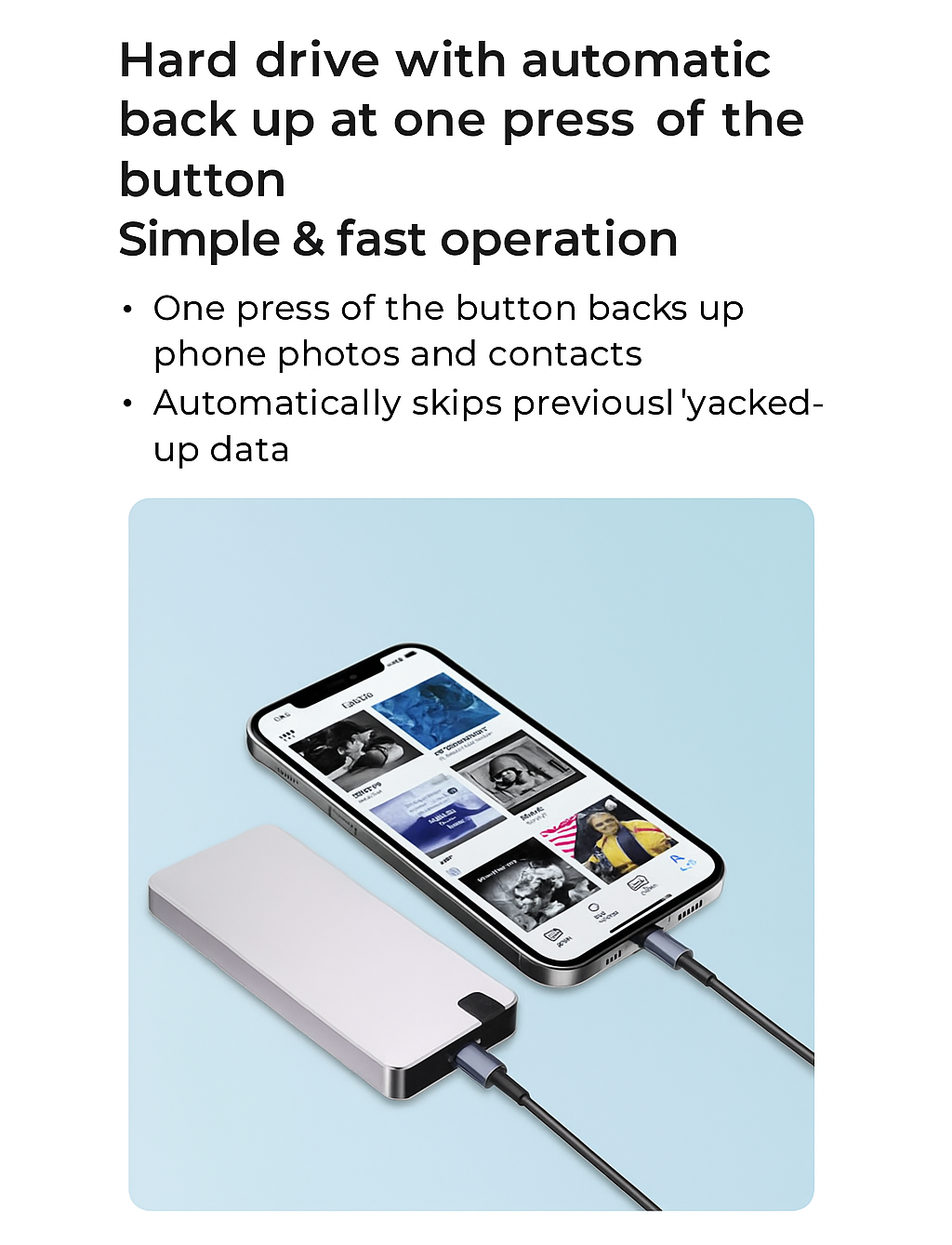 Fast External SSD (USB 3.0)
